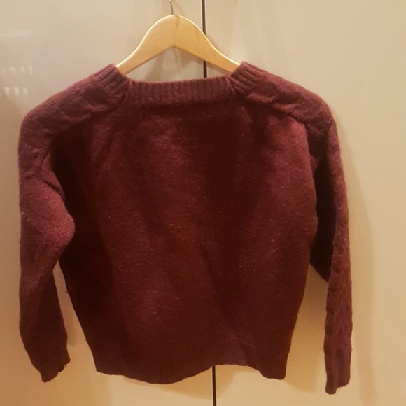Banana Republic Burgundy Sweater For Women - Picture 2 of 4